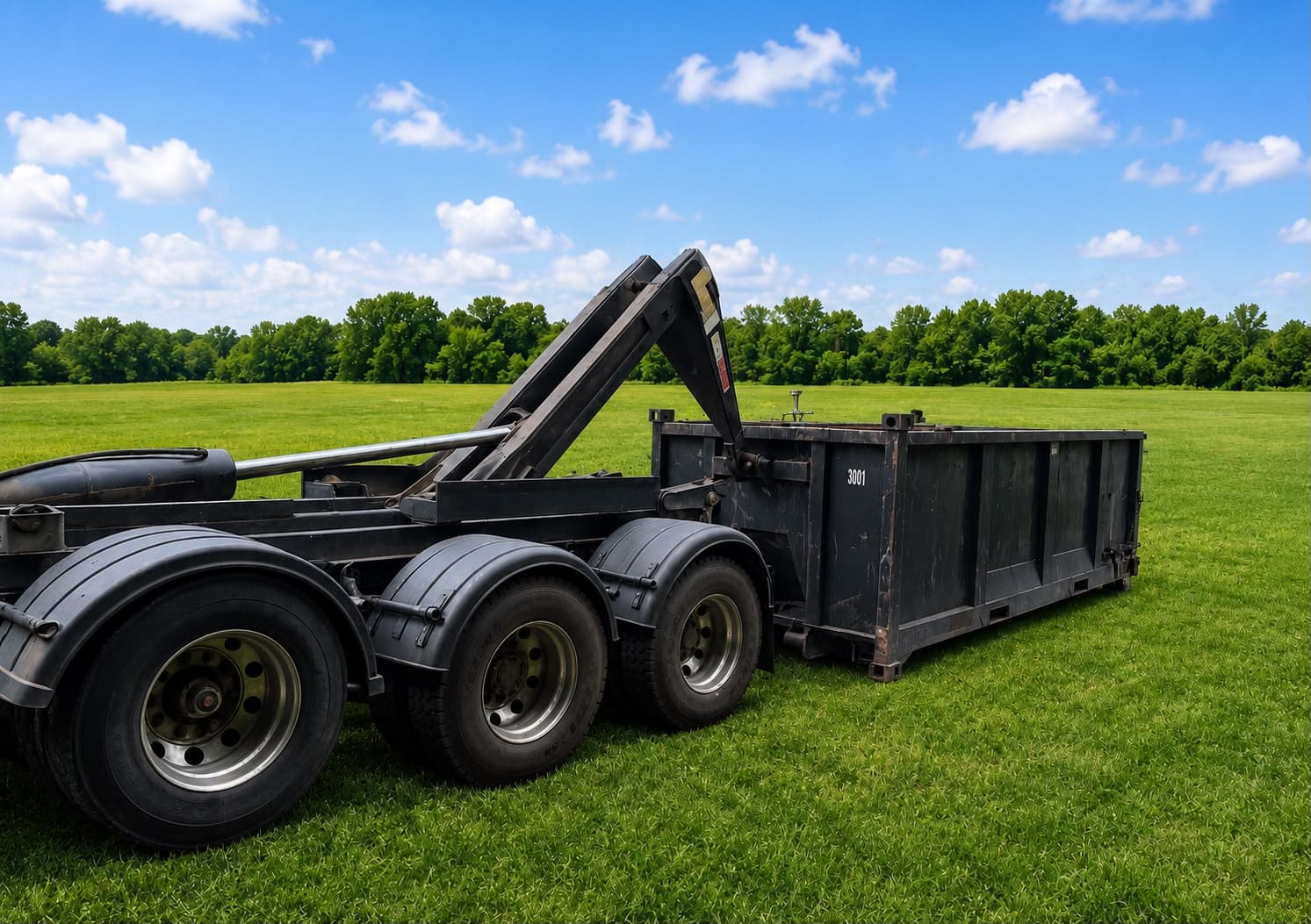 Roll-off dumpster fleet